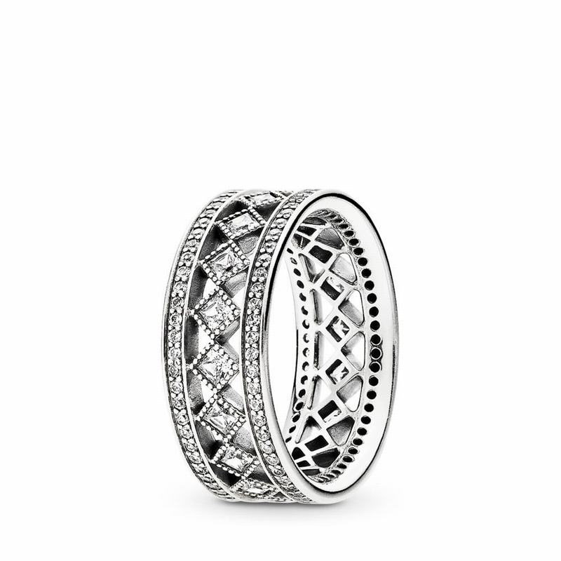 Pandora Vintage Fascination Stackable Ring Sale NZ, Sterling Silver (304725-PSR)